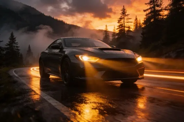 New sky, same car
