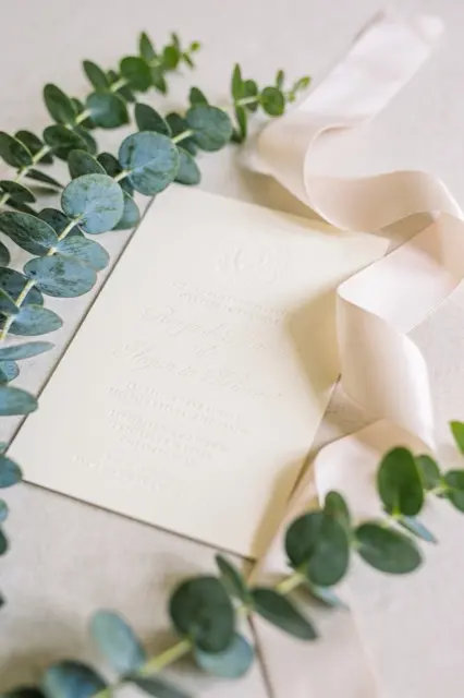 Invitations, menus, save-the-dates
